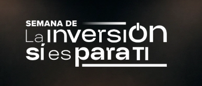 Logo oficial del evento La Semana de la Inversión Sí Es Para Ti de Celia Rubio. opiniones Academia de inversión opiniones