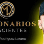Logo oficial de Millonarios Conscientes y retrato de Javier Rodríguez Lozano, organizador de la Cumbre.